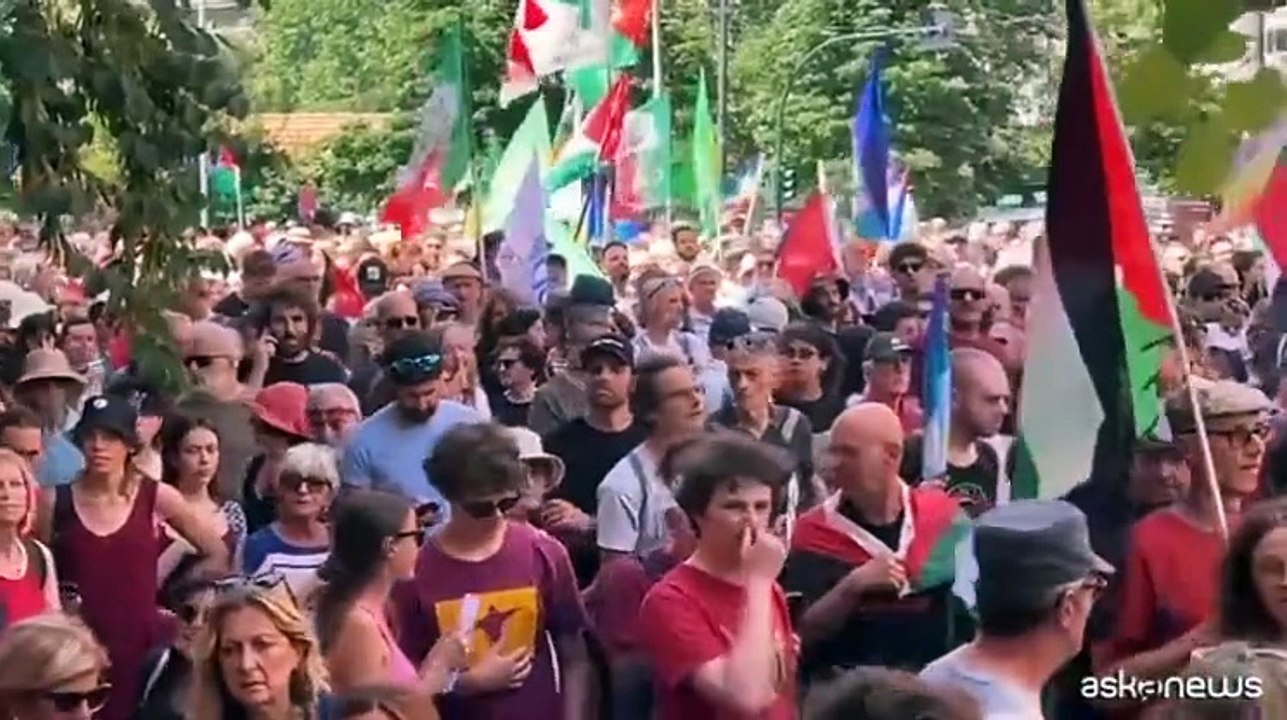 Migliaia al corteo per Gaza: qui l'Italia che non tace. Stop massacro