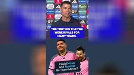 Could Ronaldo and Messi become team-mates?