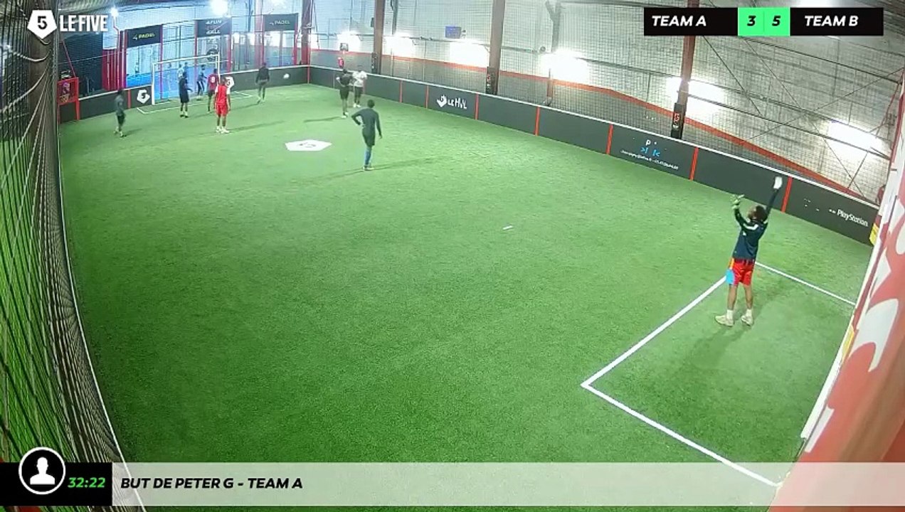 But de Peter G - Team A