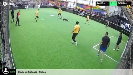 Saliou - Fc Ball Estine 07/06 à 15:20 - Football Terrain 1 (LeFive P18)