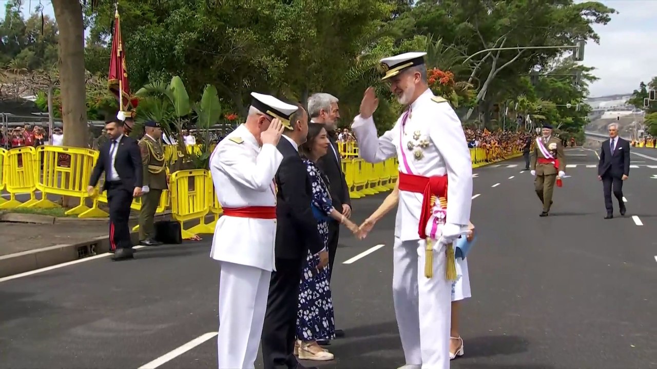 Miles de personas salen a las calles para celebrar junto a Reyes el Día de las Fuerzas Armadas