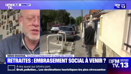 Retraites: "Si on va sur un recul de l'âge à 66 ans, on paralysera le pays", prévient Denis Gravouil (CGT)