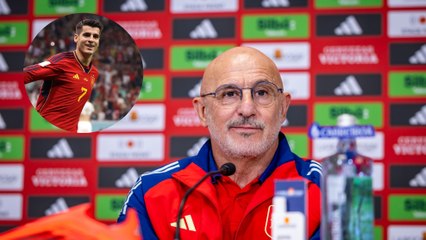 Morata es un líder para Luis de la Fuente 