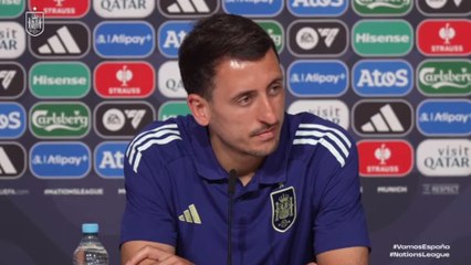 Rueda de prensa de Mikel Oyarzabal, previa al Portugal vs. España de Nations League