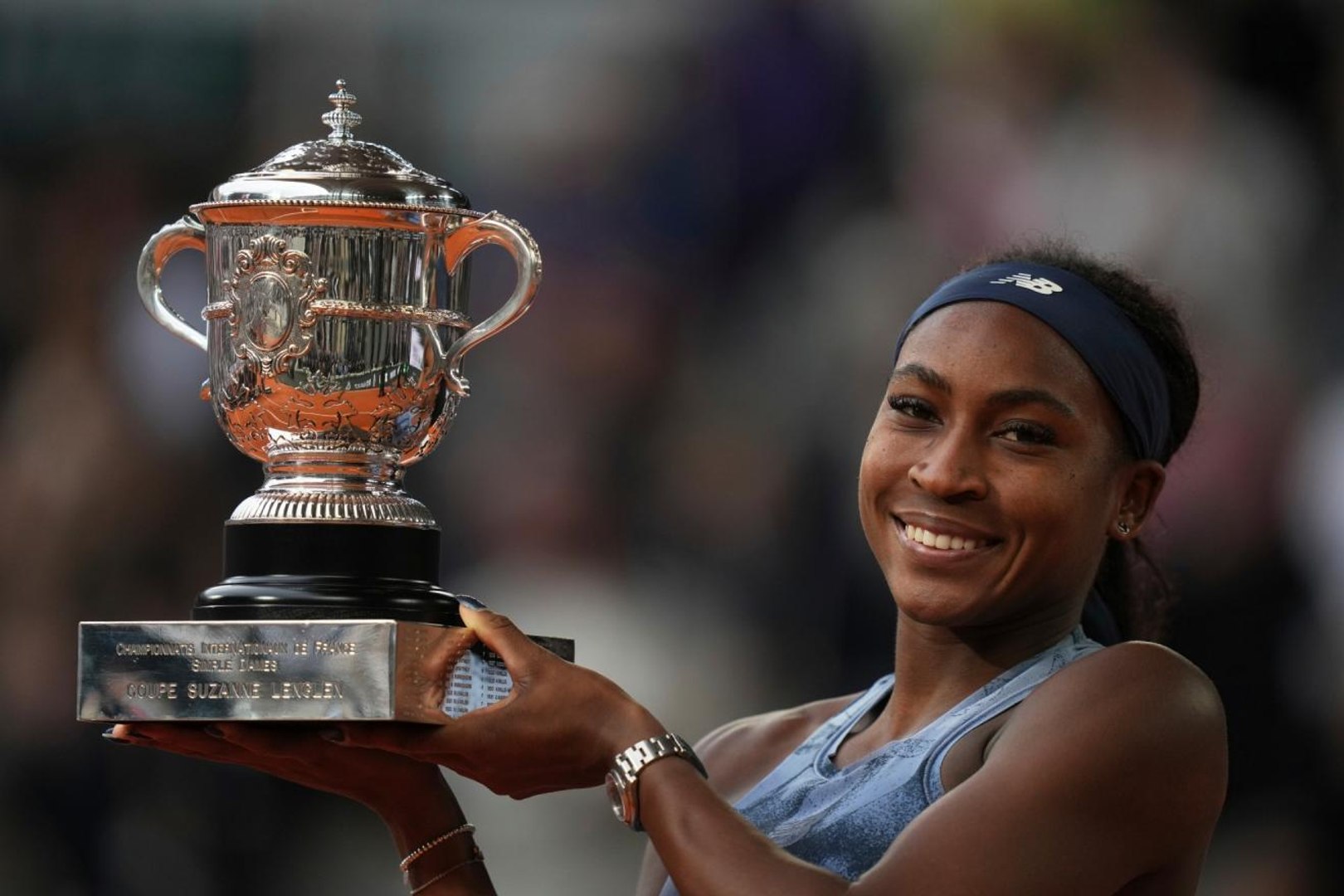 Gauff es la digna heredera de Serena en la tierra de París