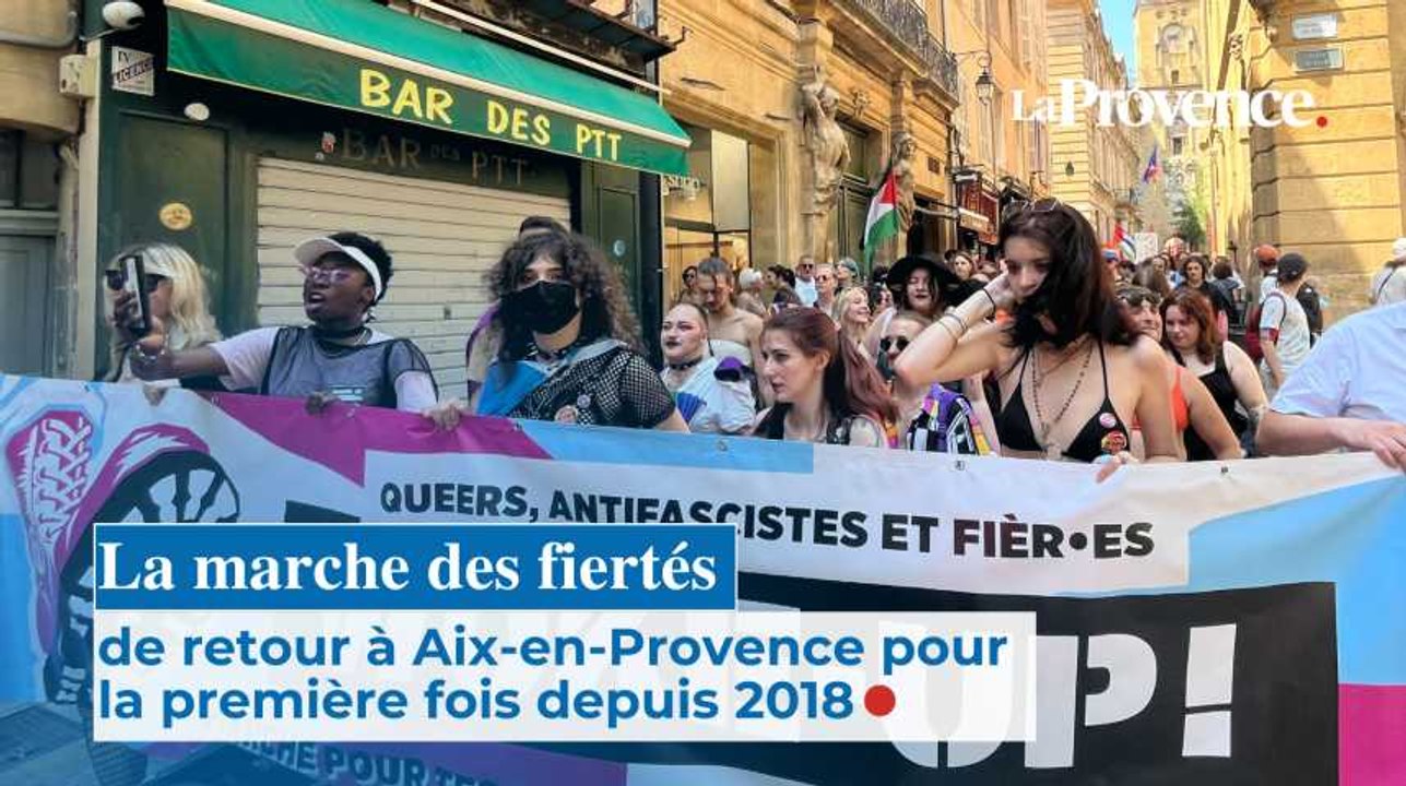La marche des fiertés de retour à Aix-en-Provence  pour la première fois depuis 2018