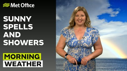 Met Office Morning Weather Forecast 08/06/2025 - Dry and bright for many