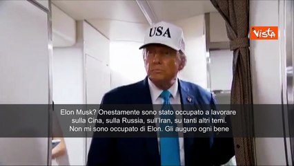 Trump: Musk? Mi sto occupando di Cina, Russia, Iran. Non ci ho pensato, ma gli auguro ogni bene