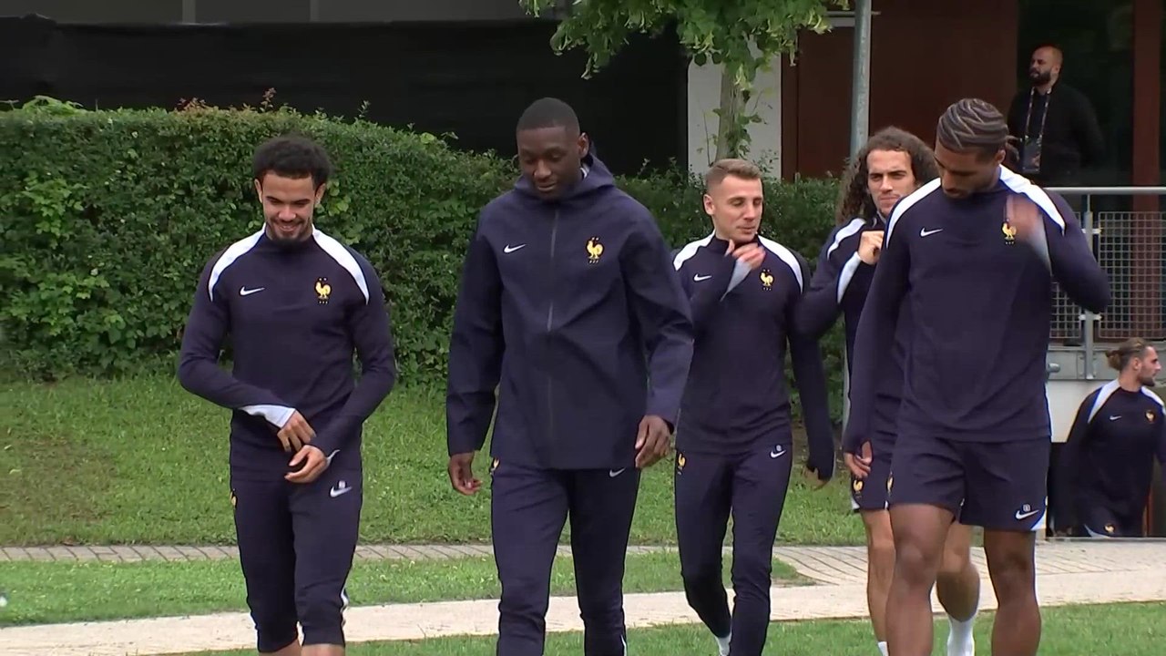 ¡MBAPPÉ quiere GANAR a ALEMANIA! Entrenamiento de la selección francesa