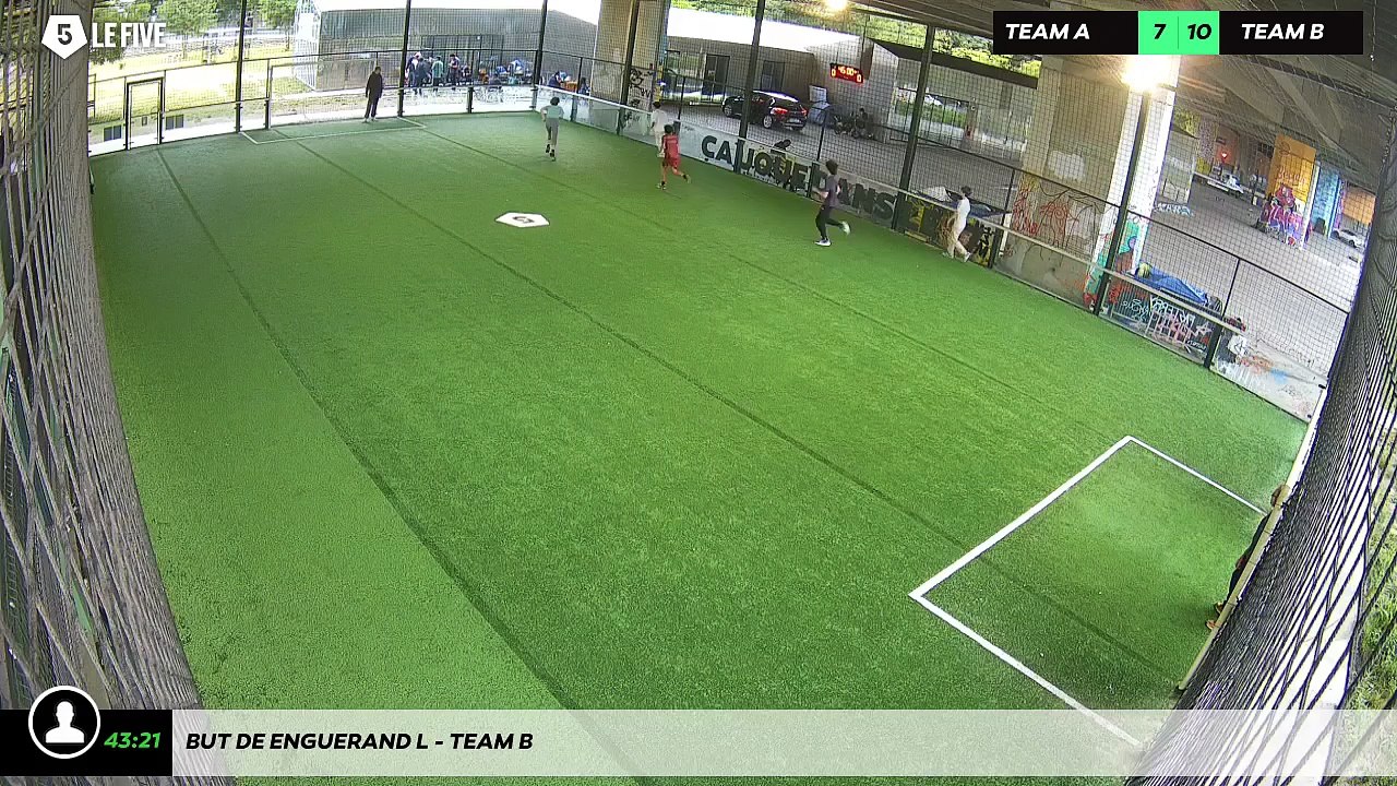 But de Enguerand L - Team B