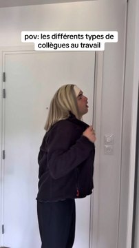 Les différents types de collègues au travail