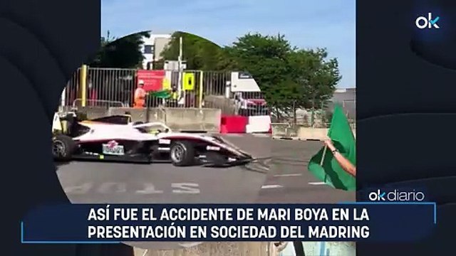 Así fue el accidente de Mari Boya en la presentación en sociedad del Madring