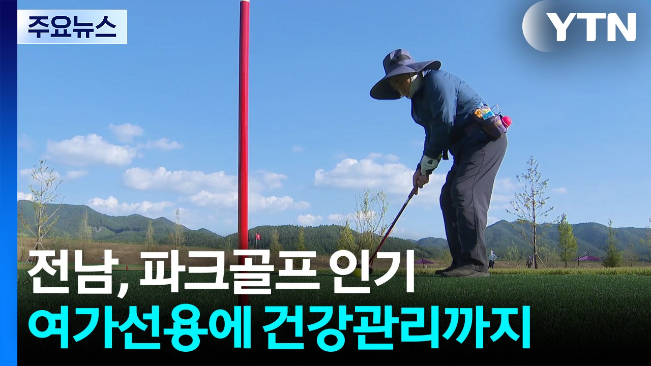 요즘은 파크골프가 대세...여가선용에 건강도 챙겨 / YTN