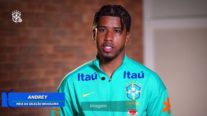 Andrey comenta retorno à Seleção Brasileira