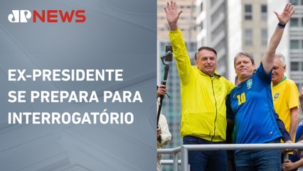 Às vésperas da oitiva no STF, Bolsonaro se hospeda no Palácio dos Bandeirantes, em SP