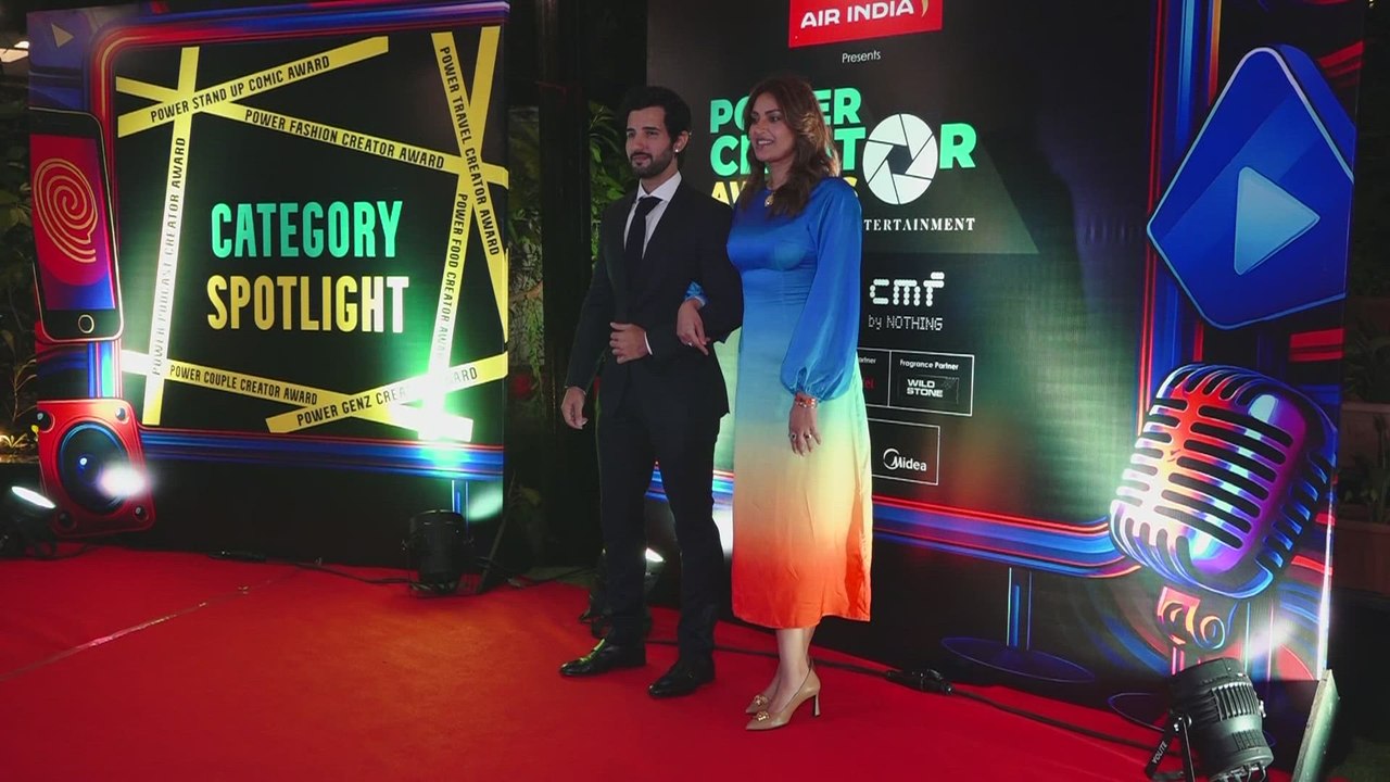 Mumbai: Celebs At The Power Creator Awards 2025-01