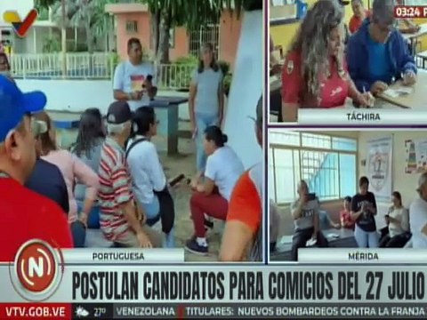 Portuguesa | Comunidades desarrollan proceso de postulación para los comicios del 27 julio
