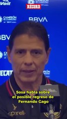 EXPLOTÓ PONCHO SOSA  El director técnico de Leones Negros mostró su enojo ante el posible regreso de Fernando Gago a la Liga MX