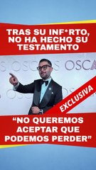 Ricardo Casares sobrevivió a un infarto, pero aún no está preparado para lo inevitable
