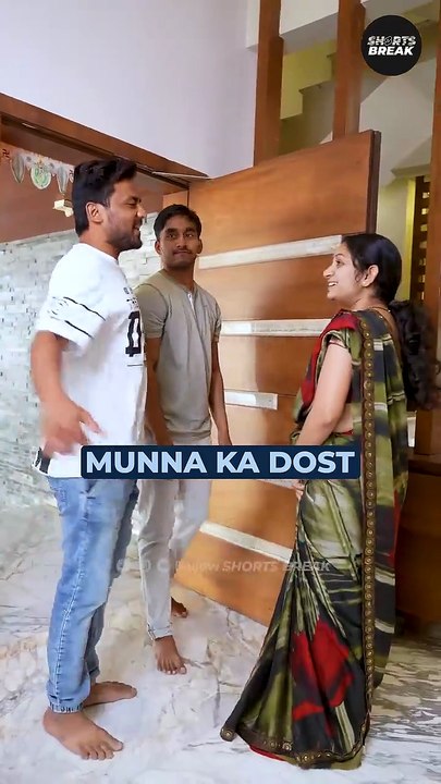 EP-11 - मुन्ना का दोस्त 🤣 _ Maa aur Munna _ #Shorts _ Shorts Break