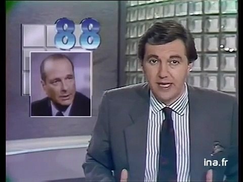 Johnny Hallyday & Jacques Chirac – Fête du RPR à Vincennes | Journal Antenne 2 – 20 mars 1988