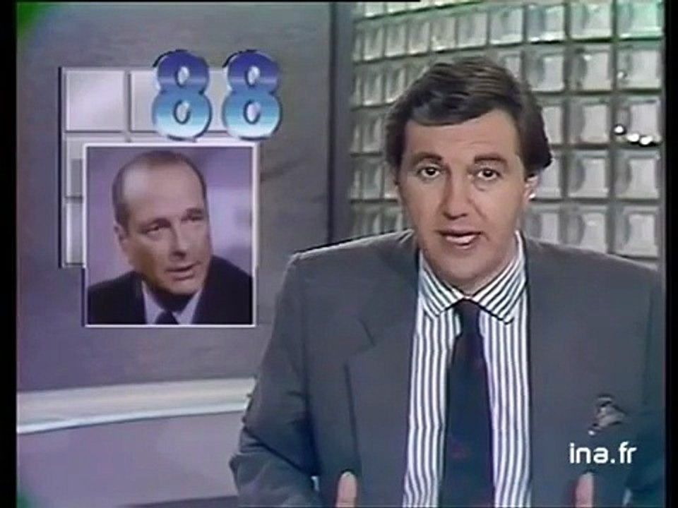 Johnny Hallyday & Jacques Chirac – Fête du RPR à Vincennes | Journal Antenne 2 – 20 mars 1988