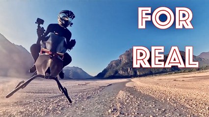 Your "Star Wars" Speeder Hover-Bike Is Here, For Real - Volonaut