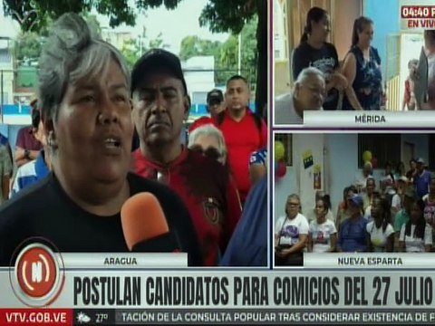 Aragua | Pueblo se organiza en asambleas comunitarias para desarrollar proceso de postulaciones