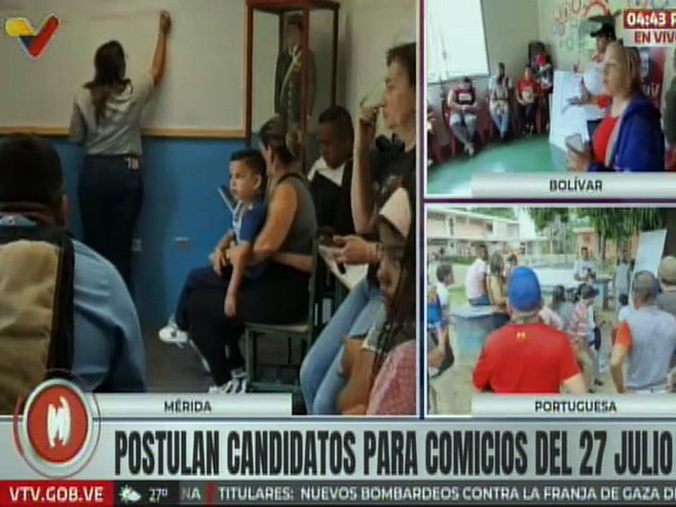 Mérida | Habitantes del mcpio. Campo Elías desarrollan con éxito jornada de postulaciones