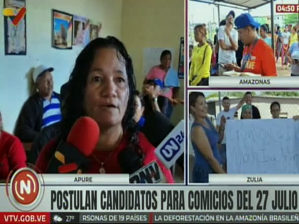 Apureños se organizan en asambleas comunitarias para postular candidatos a los comicios del 27-Jul