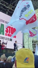 Roma - In Piazza per Gaza. L'intervento di Giuseppe Buompane (07.06.25)