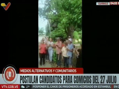 Guárico | Medios Alternativos realizan cobertura de postulaciones para comicios del 27-Jul