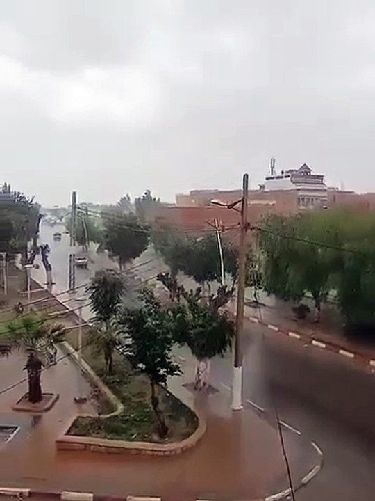 أمطار الخير الآن بولاية سعيدة