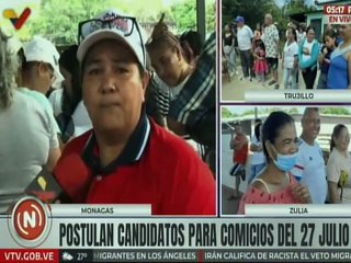 Monagas | Ciudadanos expresan que proceso de postulación ha tenido una gran participación