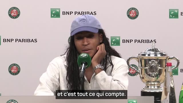 Roland-Garros - Gauff : L'impression d'être au sommet du monde