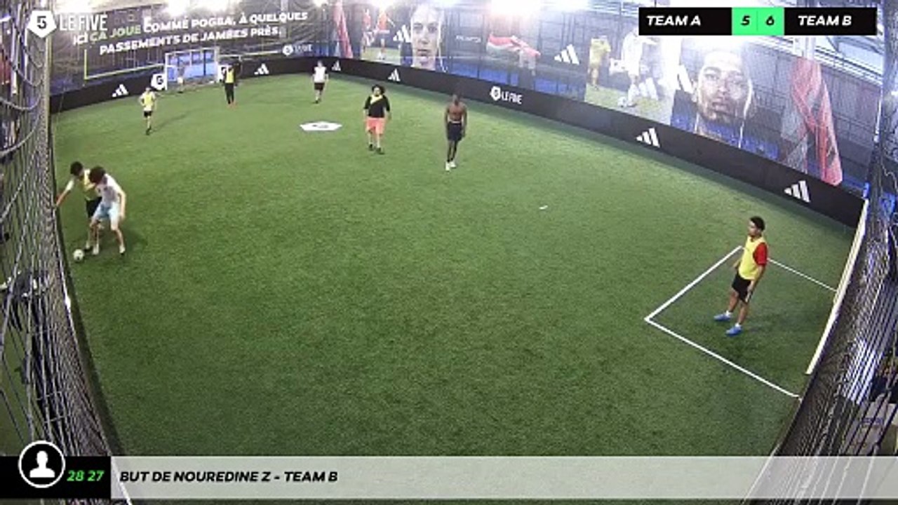 But de Nouredine Z - Team B