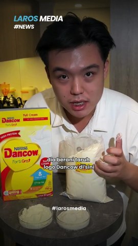 Susu Dancow Dipalsukan, Dibuat Dari Tepung Dicampur Gula, Orang Tua Jangan Tergiur Harga Murah