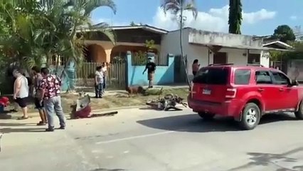 Un motociclista herido en accidente vial en El Progreso, Yoro