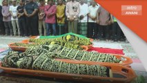Lima mangsa nahas Jerantut dikebumikan