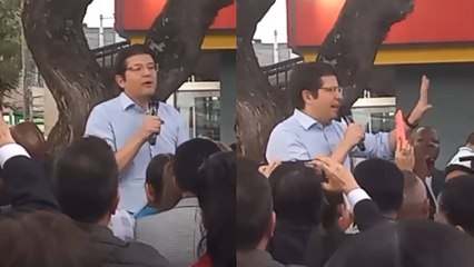 Video | Así fue el atentado en contra de Miguel Uribe mientras participaba en un acto de campaña