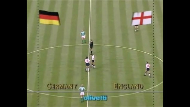 Copa do Mundo 1990 Alemanha x Inglaterra (semifinais) com Galvão Bueno (Globo)