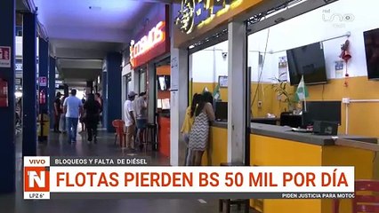 flotas pierden hasta 50 mil por día