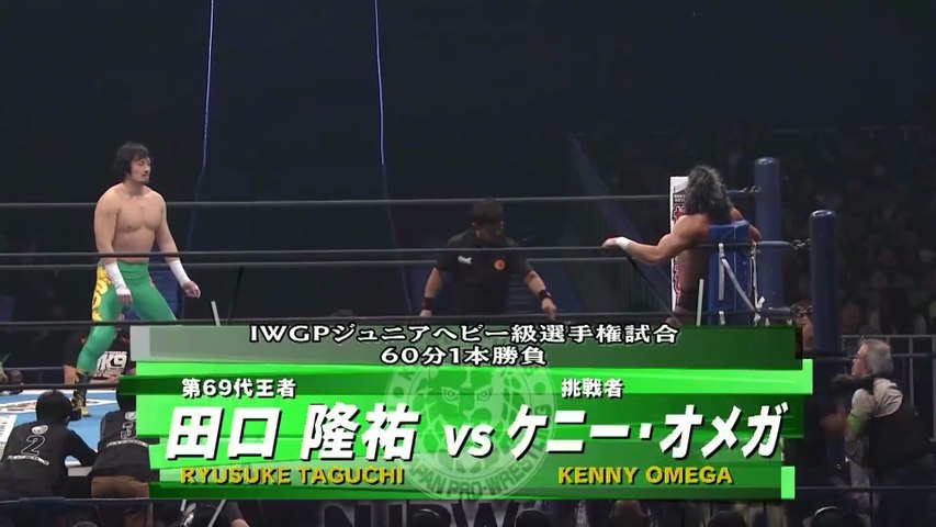 Kenny Omega vs Ryusuke Taguchi - IWGP Jr. HEAVYWEIGHT CHAMPIONSHIP