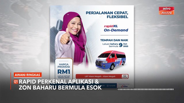 AWANI Ringkas: Rapid perkenal aplikasi & zon baharu bermula esok