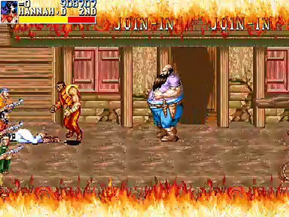 Cadillacs and Dinosaurs online multiplayer - arcade