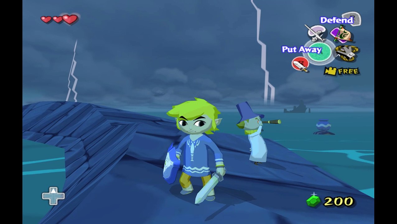 Wind Waker. Link's pupils changed by me with blue color too like 2 beta images test P4