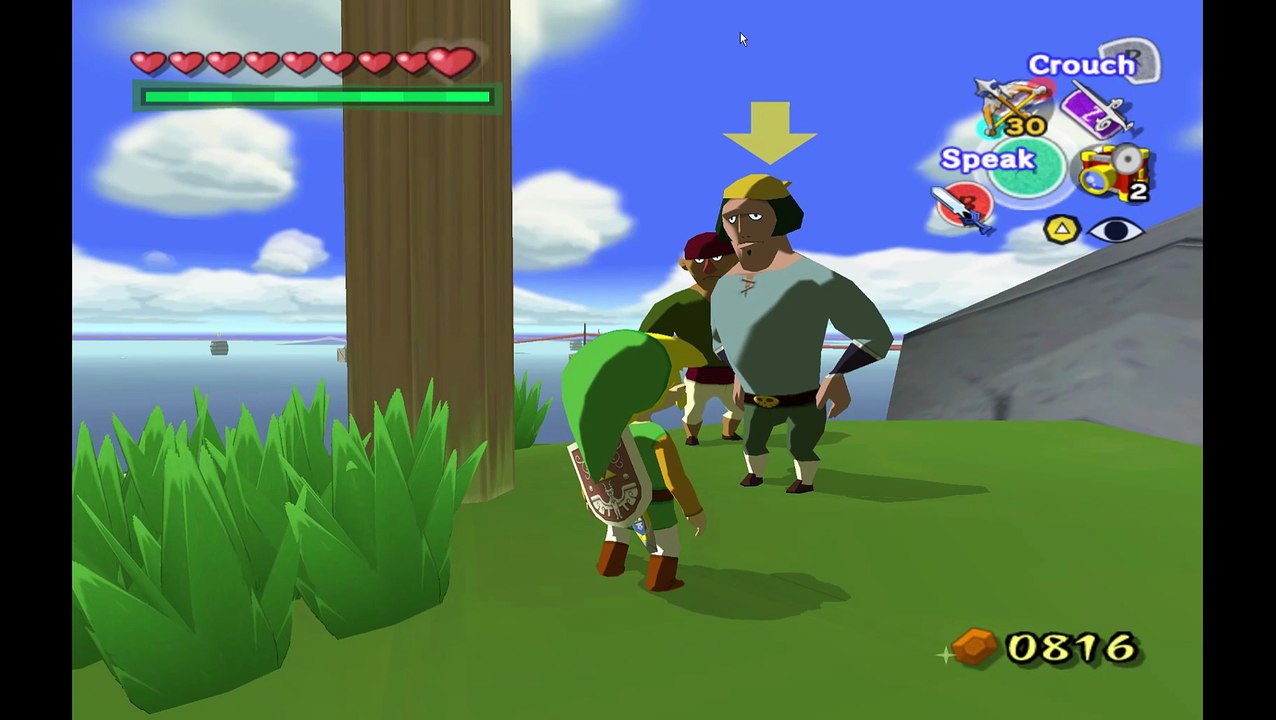 Wind Waker. Pirate actor placement testing in E3ROOP