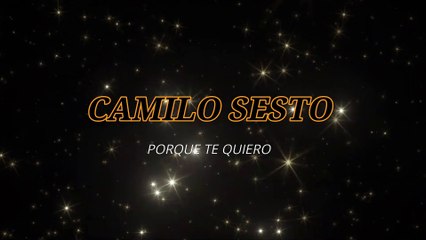 Camilo Sesto - Porque te quiero (KARAOKE)