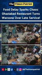 Food Delay Sparks Chaos: Ghaziabad Restaurant Turns Warzone Over Late Service!