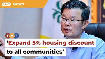 Penang to expand 5% housing discount beyond Indian Muslim buyers